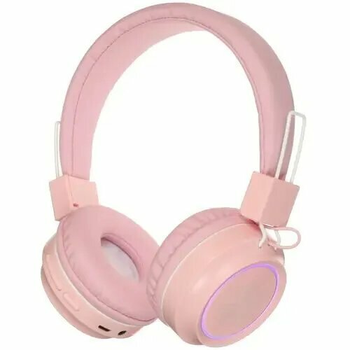 Aceline Наушники беспроводные с микрофоном Bluetooth 35 мм розовый 1650₽