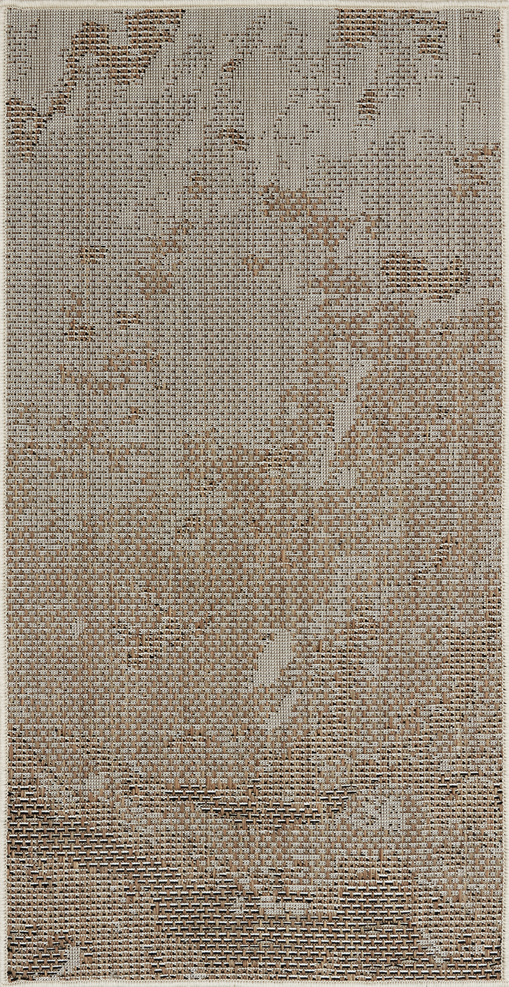 фото Циновка Дели 81410_50522 60x110 см полипропилен цвет бежевый