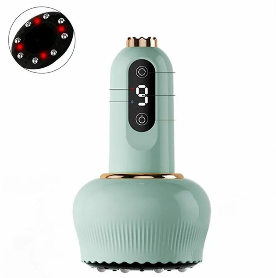 фото Вакуумный антицеллюлитный массажер с магнитными шариками