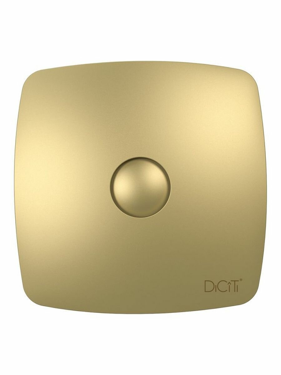 Вентилятор накладной DICITI RIO-4C-Champagne, D100 мм обр. клапан