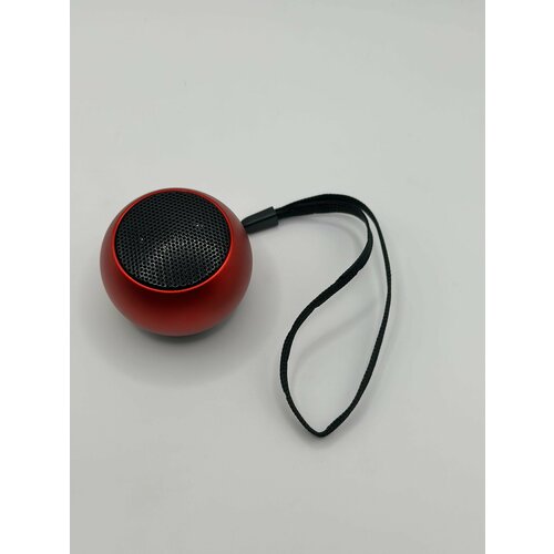 Беспроводная bluetooth мини колонка красная 620₽