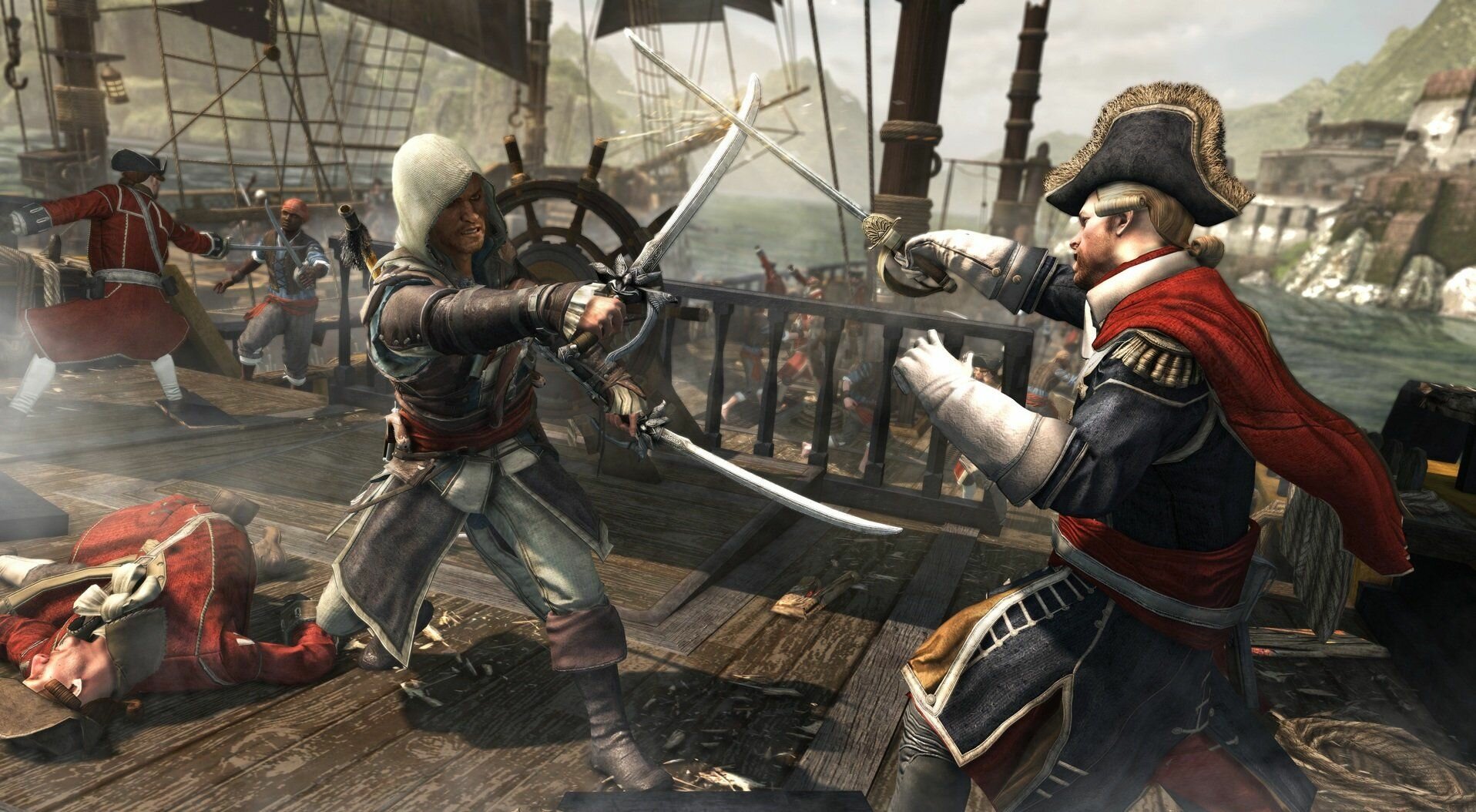Игра Assassin's Creed IV Black Flag (Черный флаг) (PlayStation 4, Русская версия) — фото 1