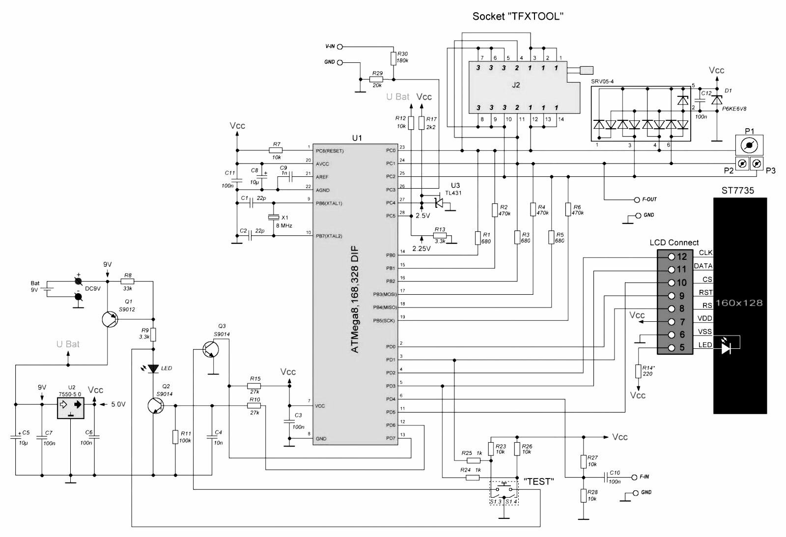 Тестер компонентов GM328