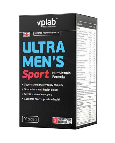VP Laboratory Ultra Men's Sport Multivitamin Formula 90 табл (VP Laboratory)