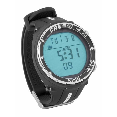 Компьютер для дайвинга фридайвинга CRESSI KING черный 45917₽