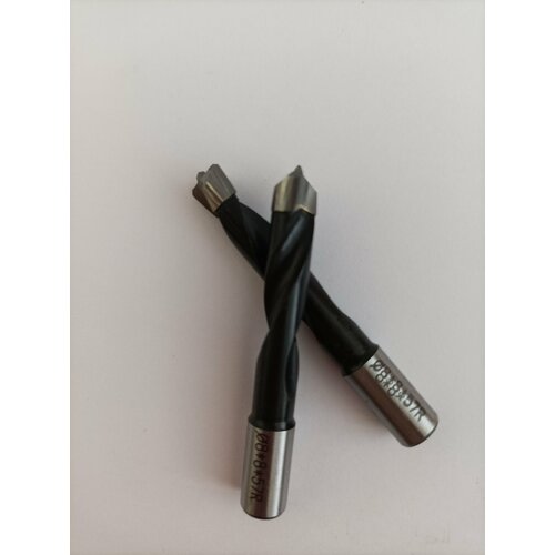 Сверло для присадочного фрезера глухое, правое 8мм, 2 штуки