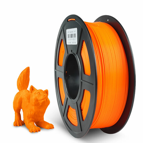 Филамент NVPRINT PETG Sunny Orange для 3D печати диаметр 175мм длина 330 метров масса 1 кг 1587₽
