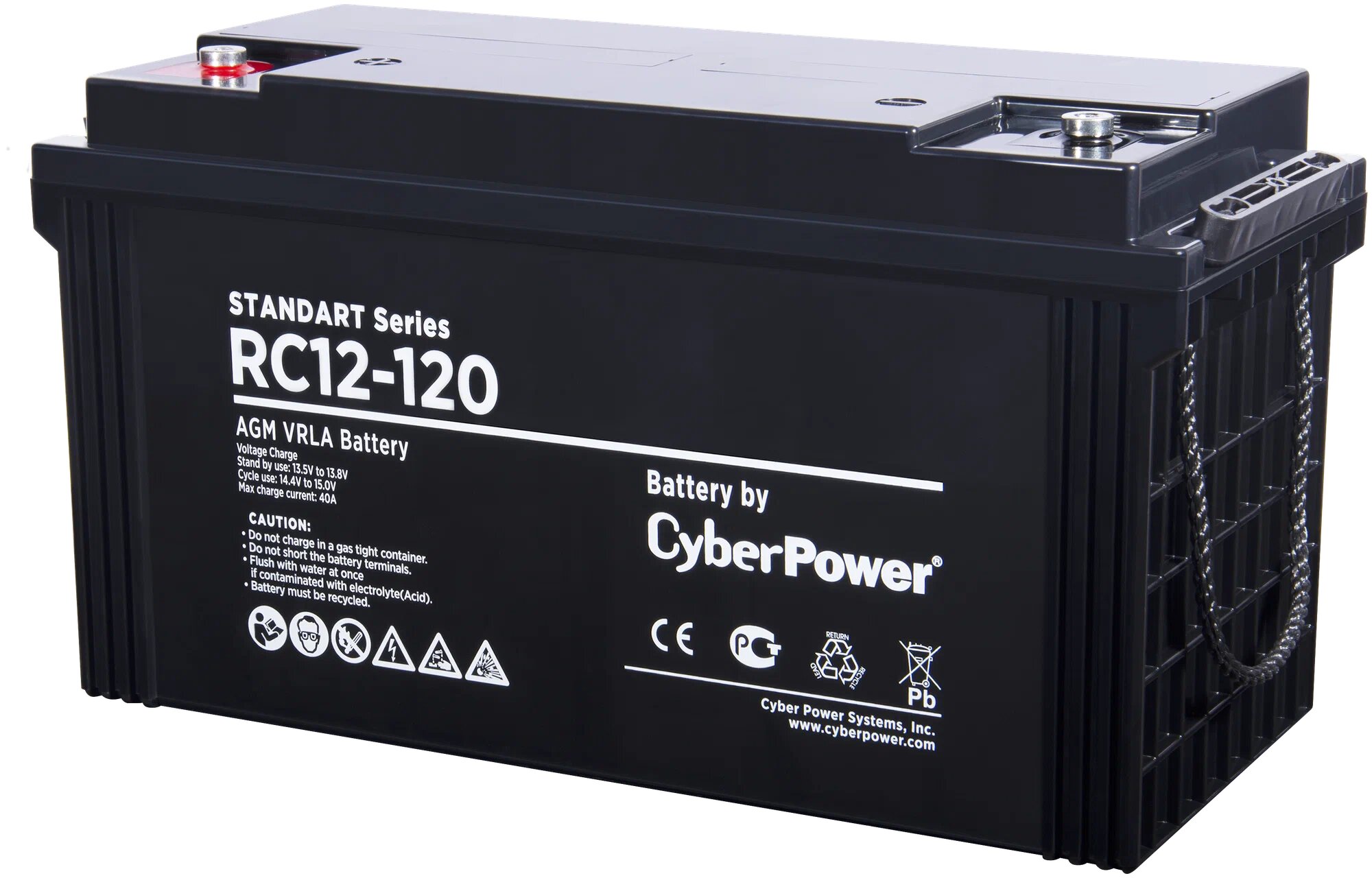 Аккумулятор для ИБП CyberPower 12V 120 Ah RC 12-120