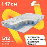 Матрас c независимыми пружинами Agreen Clean Grini 110x200