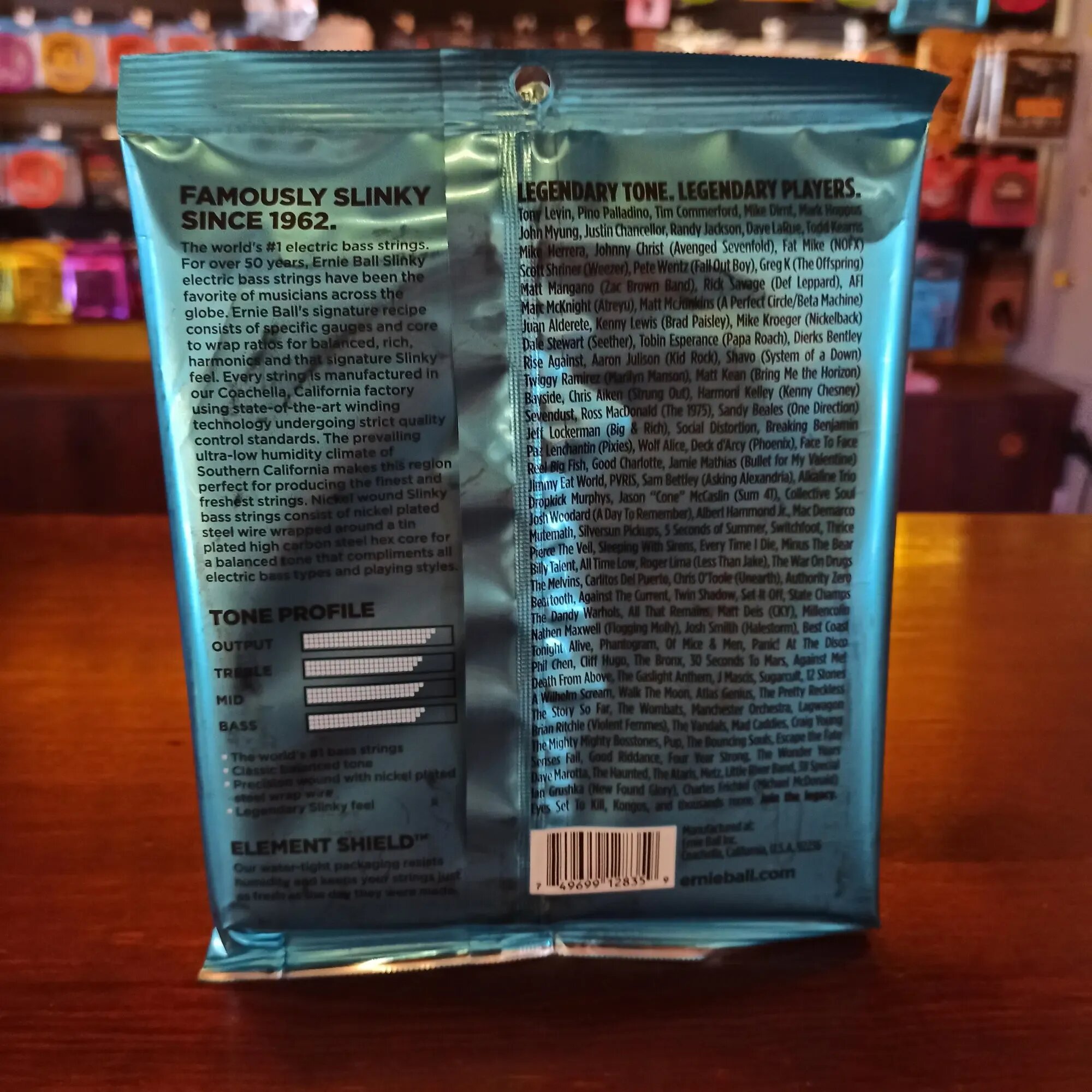 Струны для бас-гитары Ernie Ball 2835 40-95 — фото 1