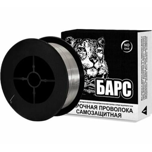 Проволока порошковая сварочная самозащитная E71T-11 10 мм 5 кг Барс СВ000009284 4509₽