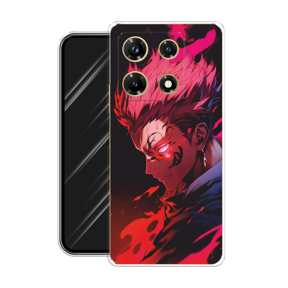 Чехол на Infinix Note 30 Pro / Инфиникс Нот 30 Про с принтом Взгляд Сукуны — фото 1