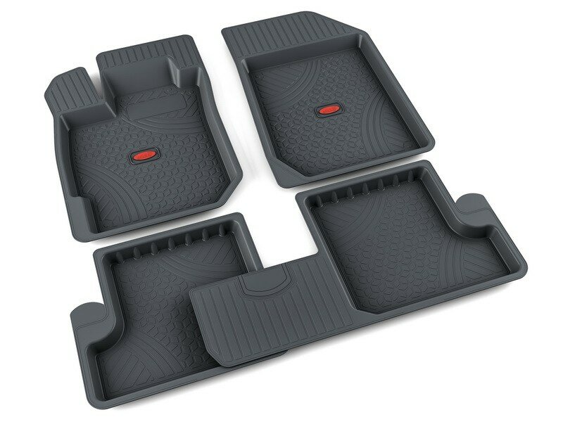 фото Коврики в салон резиновые высокий борт комплект ВАЗ XRAY (комплектацтия Норма) 2016-