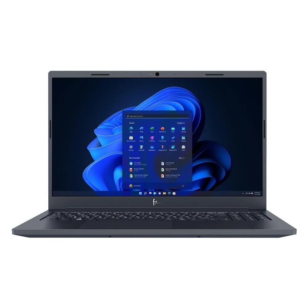 Ноутбук F+ FLTP-5i5-16512-w 15.6", Intel Core i5-1235U, Iris Xe Graphics, 16 ГБ RAM , 512 ГБ SSD, Win11, RU, gray,+case