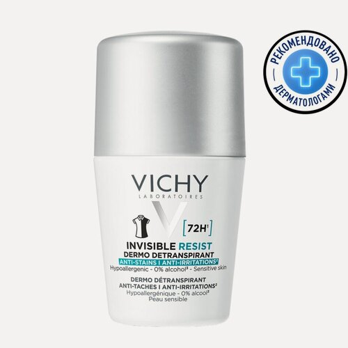 Изображение товара VICHY Дезодорант-антиперспирант Invisible защита от пота 72 часа, 50 мл