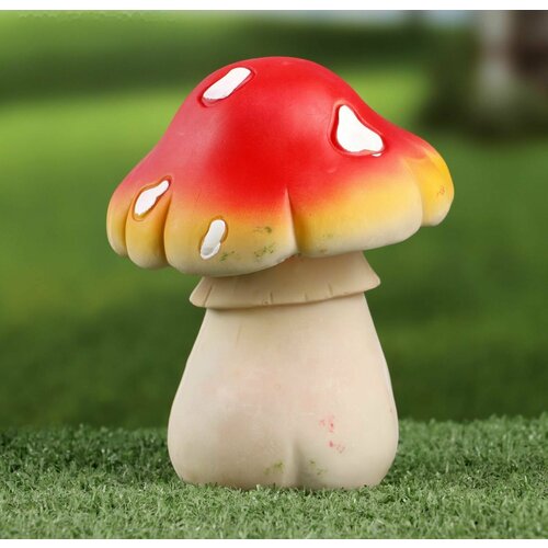 Садовая фигура Мухомор 12х12х15см 637₽