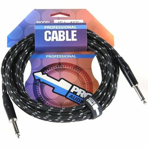 Кабель аудио 1xJack - 1xJack ProAudio ICJ-3FE 30m 1581₽