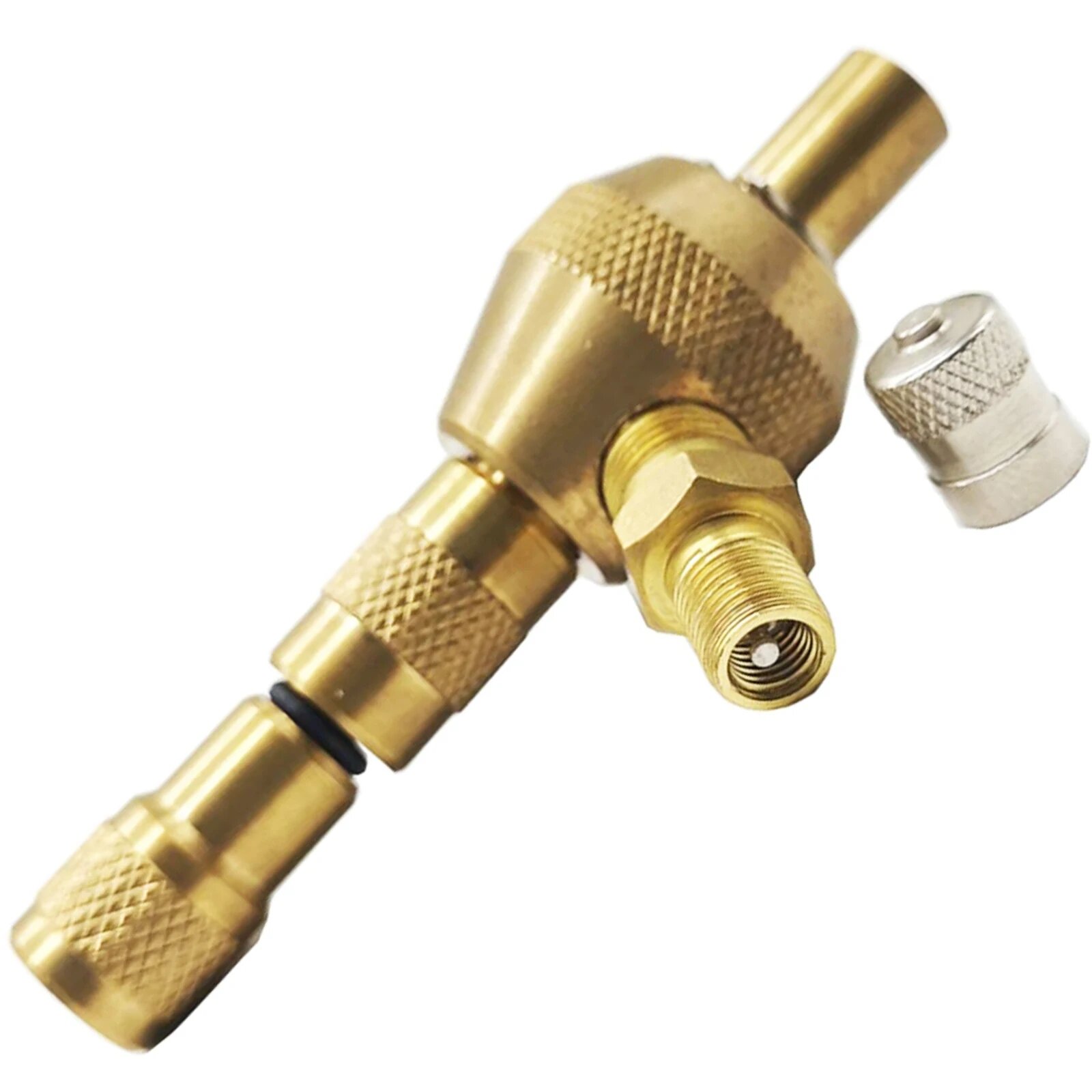 Пневмоинструменты Специализированные Быстросъемный пневматический патрон ATsafepro для шин, быстросъемный дефлятор, твердая латунь, воздушный пуховой комплект для бездорожья, портативный, Brass Quick Deflator