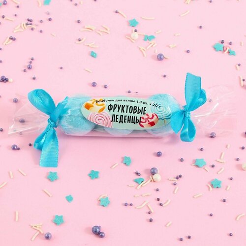 Бомбочки для ванны Фруктовые леденцы 3х20 г 290₽