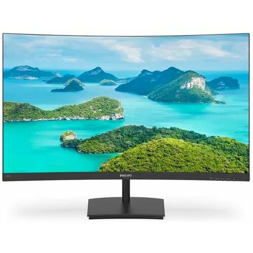 Монитор 24 Philips 241E1SCA VA FHD Curved D-Sub HDMI 1549900₽