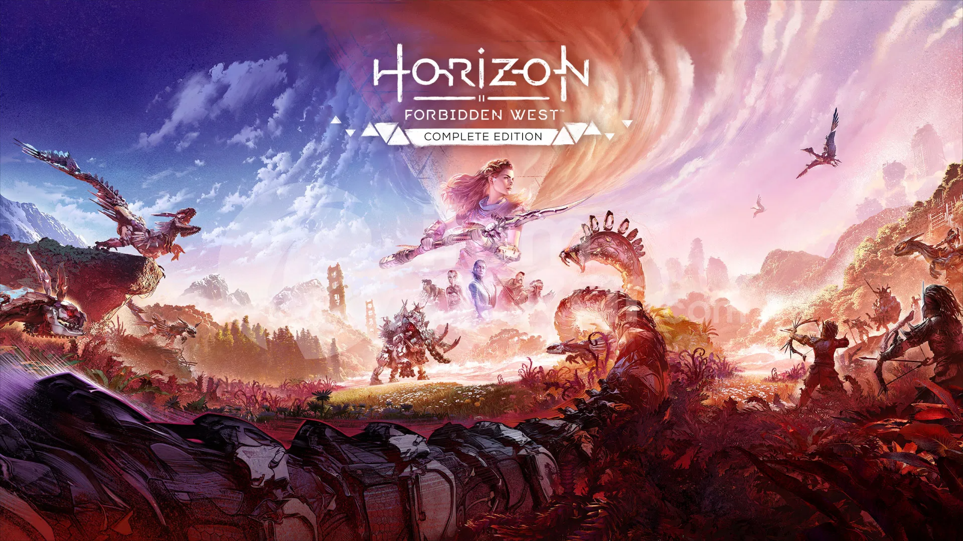 Horizon Forbidden West Complete Edition диск с игрой для PlayStation 5 с русской озвучкой — фото 1