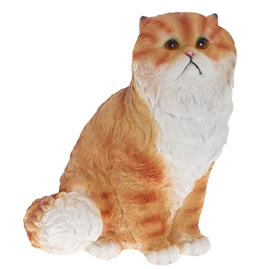 Фигура садовая Кот персидский сидит №2 26*24*30 см KSMR-123411/F330