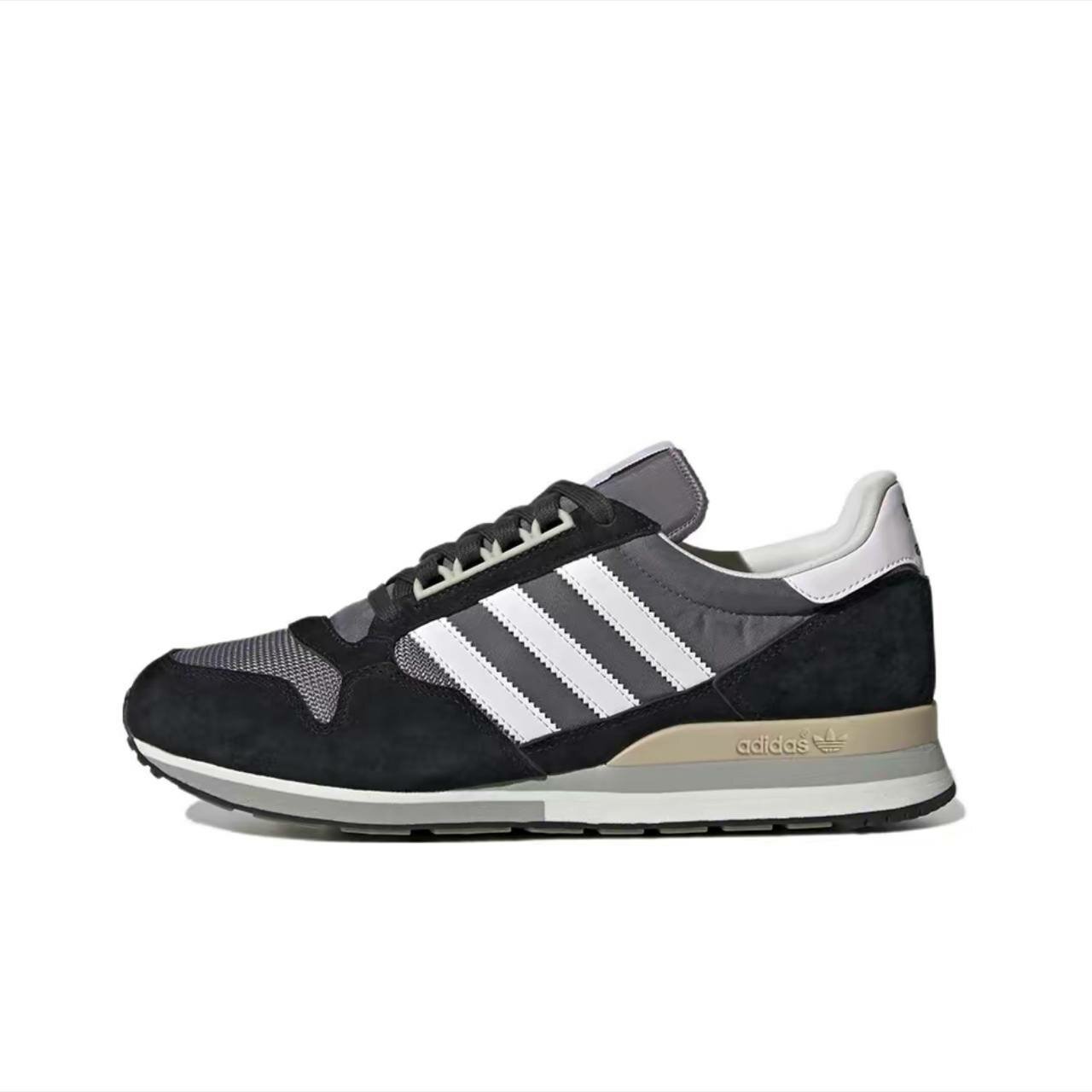 Кроссовки adidas original’s ZX500 smoke-grey, полнота 5 (RU)/ на среднюю стопу, размер 44,5, черный/серый