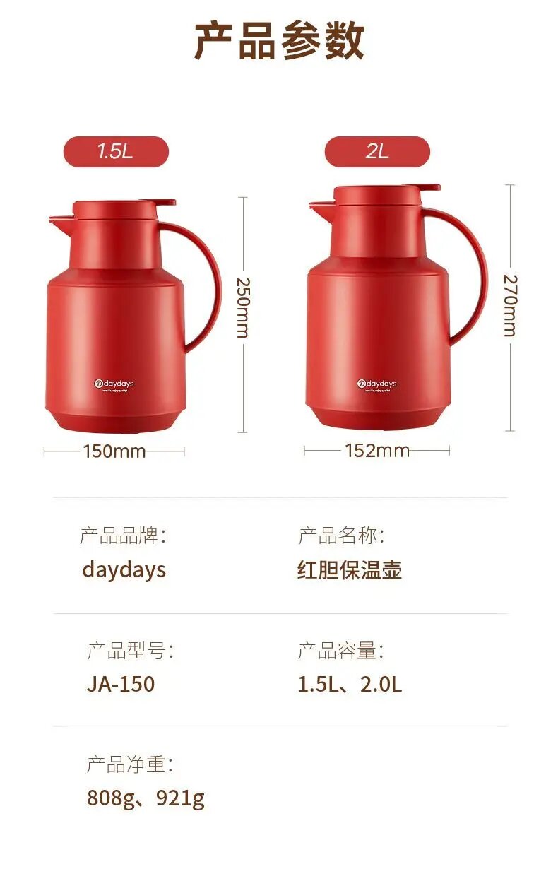 Термос Xiaomi с разными напитками - чай, кофе, вода