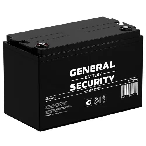 Тяговый аккумулятор General Security 100Ач 12В
