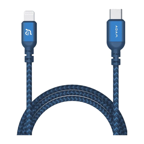 Кабель Adam Elements PeAk II C120B LightningUSB-C 12м синий 1499₽