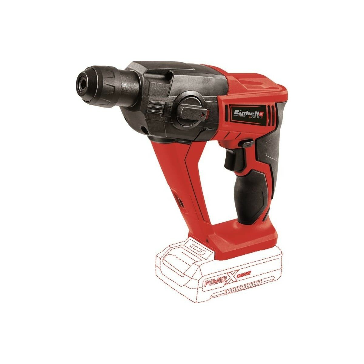 Перфоратор аккумуляторный EINHELL TE-HD 18 Li-Solo