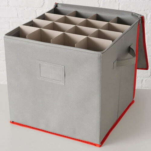 Boltze Коробка для елочных шаров и игрушек до 8 см на 64 шт 34 см 2051425 2463₽