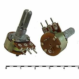 Потенциометр S16KN1-B 10K L20KC (RUICHI)