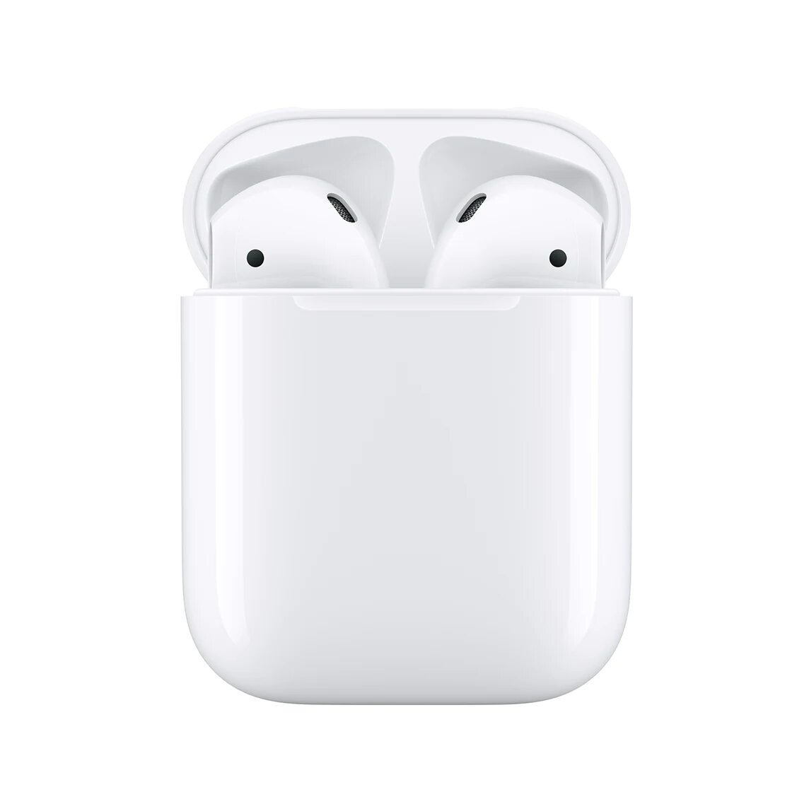 Беспроводные наушники Apple AirPods 2(с зарядным футляром) MV7N2, белые