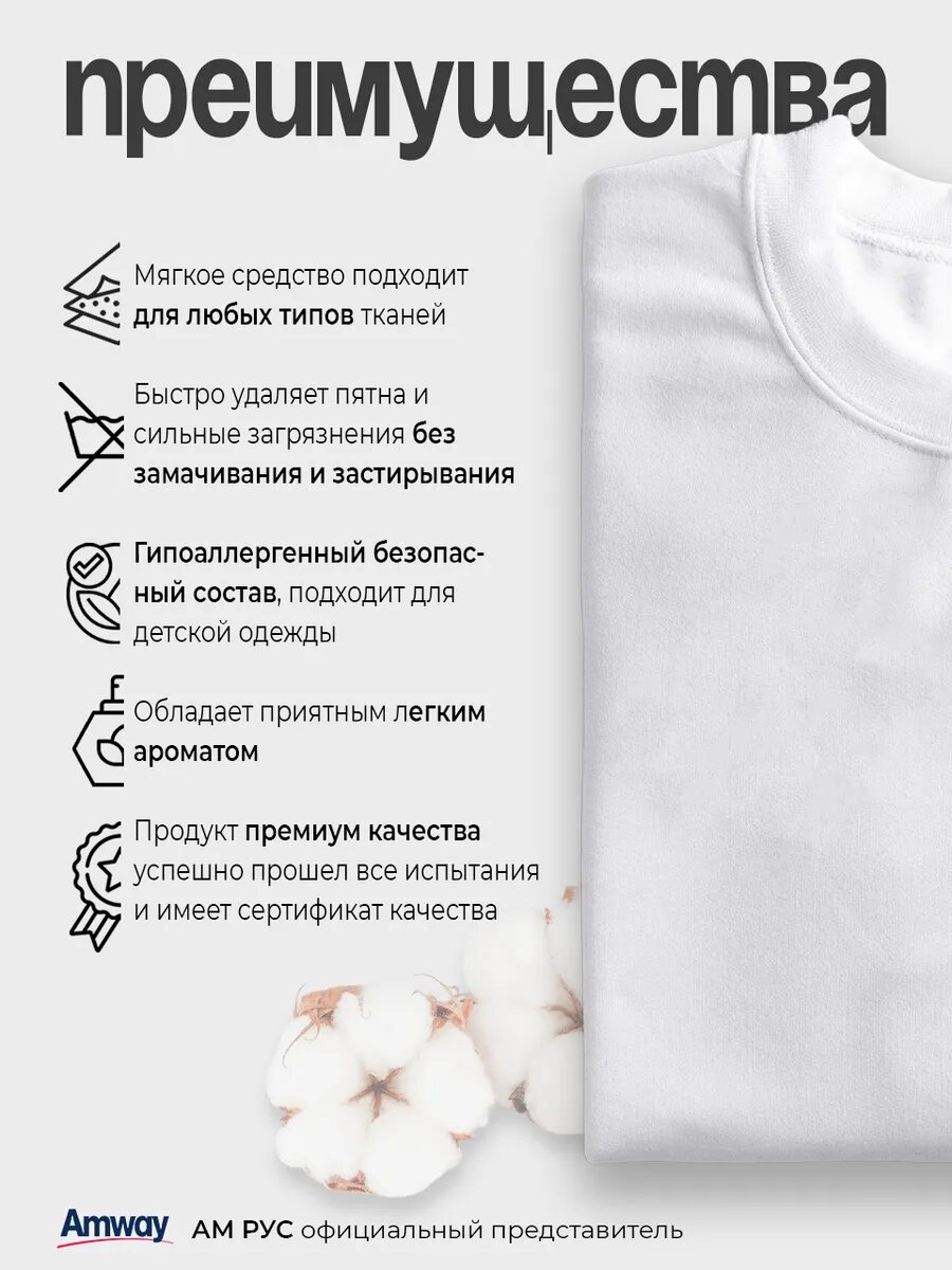 Пятновыводитель Amway SA8, спрей, быстрая очистка, Амвей — фото 1