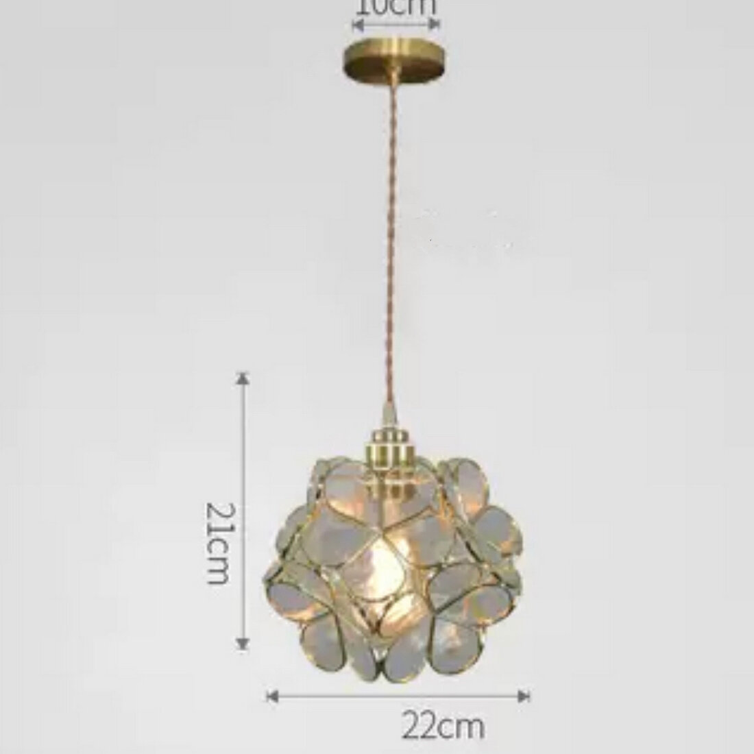 Светильник Fiorellini (1 плафон/ цвет прозрачный)