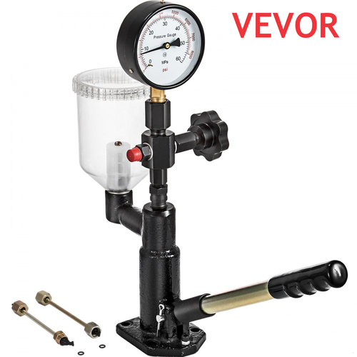 Тестер дизельных топливных форсунок VEVOR 600Bar 8000PSI