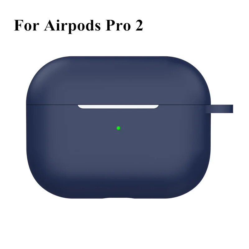 Силиконовый чехол для Airpods Pro 2, цвет Pro2-Midnight Blue