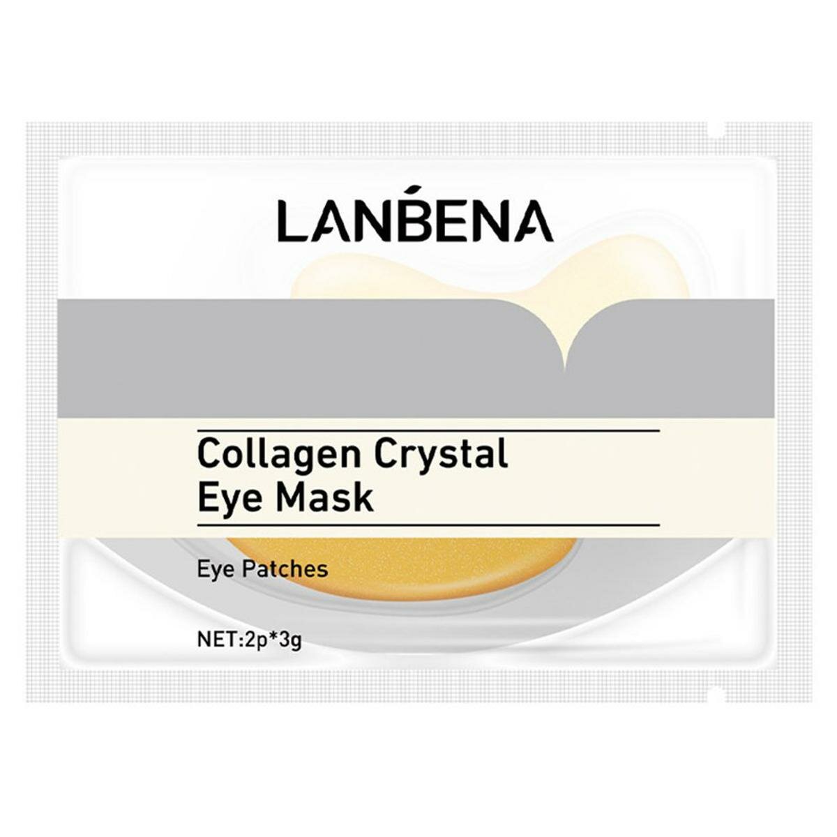 Коллагеновая маска для глаз Lady Natural Moisturizing Gel Eye Patches Remove Dark Circles Anti Age Bags Eye Wrinkle