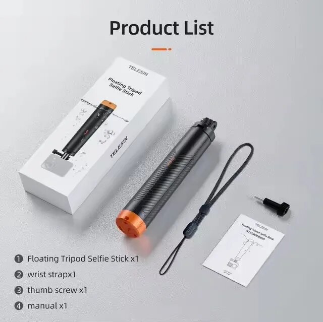 Подводная плавающая планка TELESIN для GoPro и Insta360