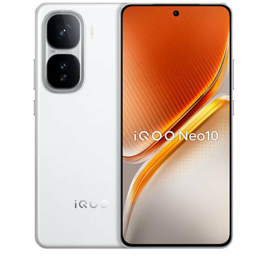 Смартфон Vivo iQOO Neo 10 OriginOS есть русский язык CN 12 ГБ 512 ГБ белый 3994800₽