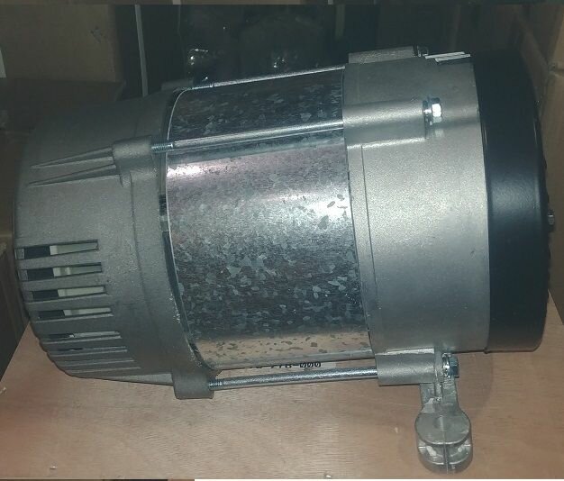 Генератор Ø160мм в сборе (передняя+задняя крышка+решетка)