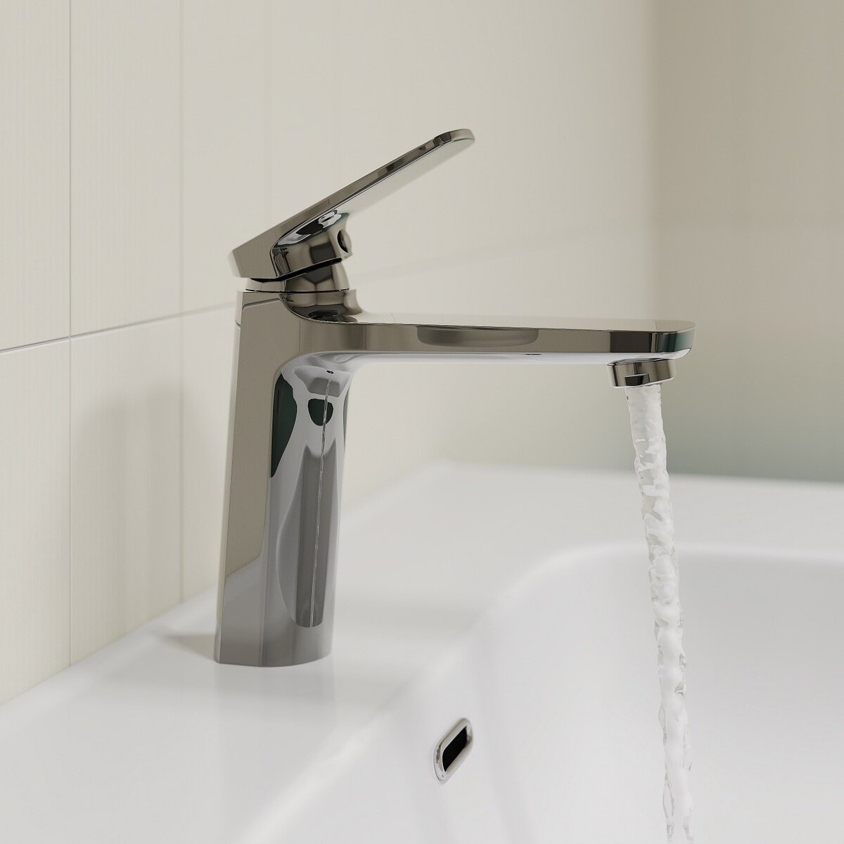 Смеситель для раковины и умывальника IDDIS Ever EVESB00i01 глянцевый хром