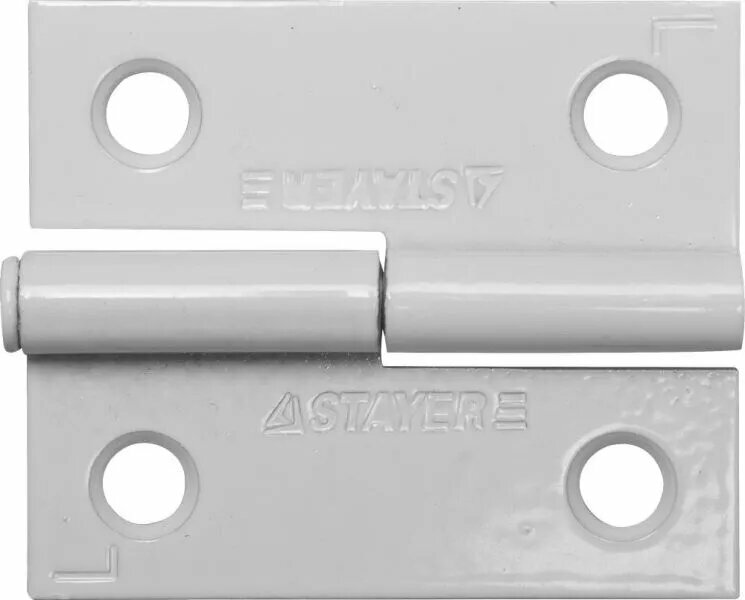 Петля дверная разъёмная, левая, белый, 50 мм STAYER 37613-50-2L