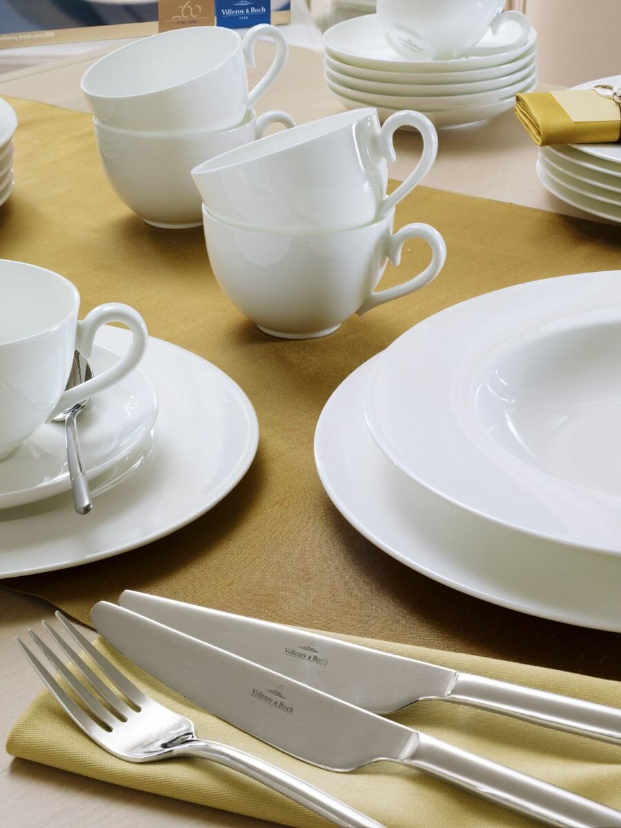 Столовые Приборы Xiaomi Набор столовых приборов на 6 персон, 24 предмета, Ella satin, Villeroy & Boch, Нержавеющая сталь