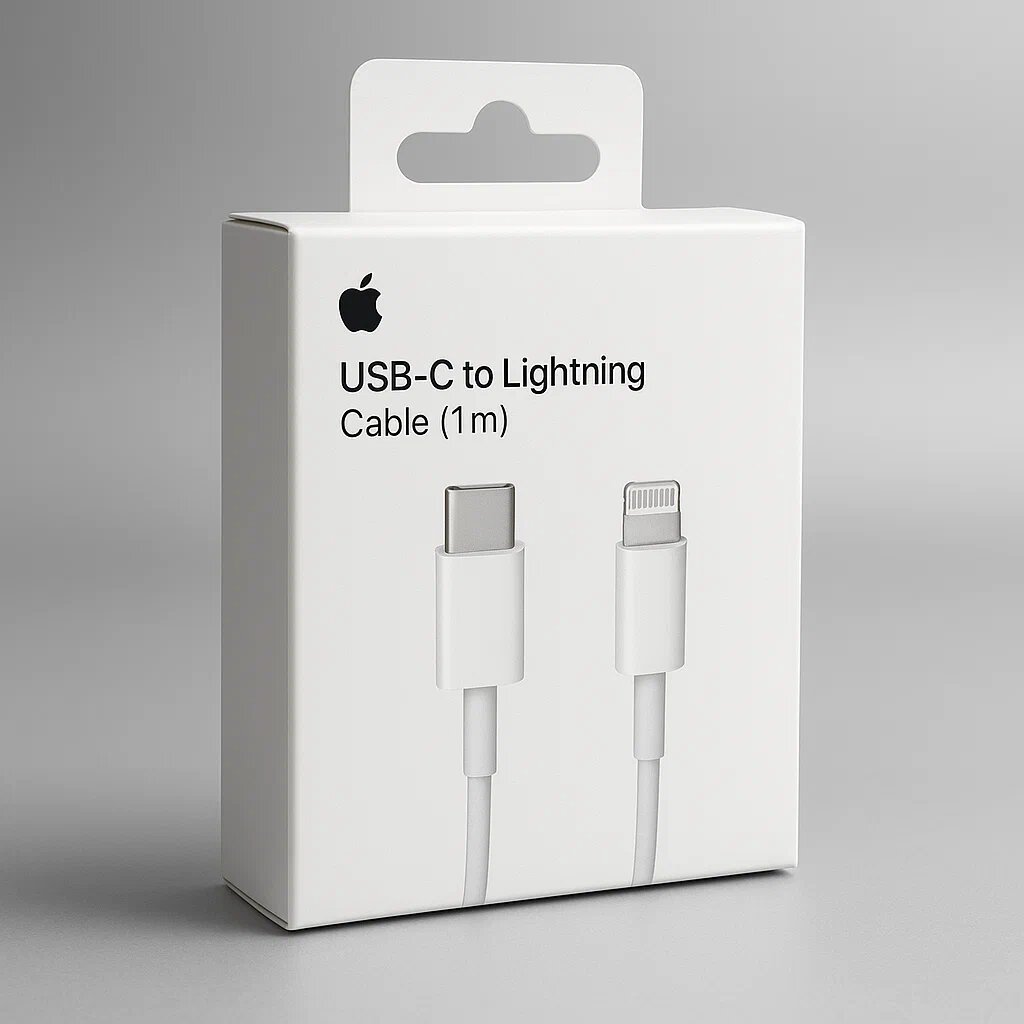 Оригинальный кабель Apple USB-C to Lightning Для iPhone, быстрая зарядка и передача данных