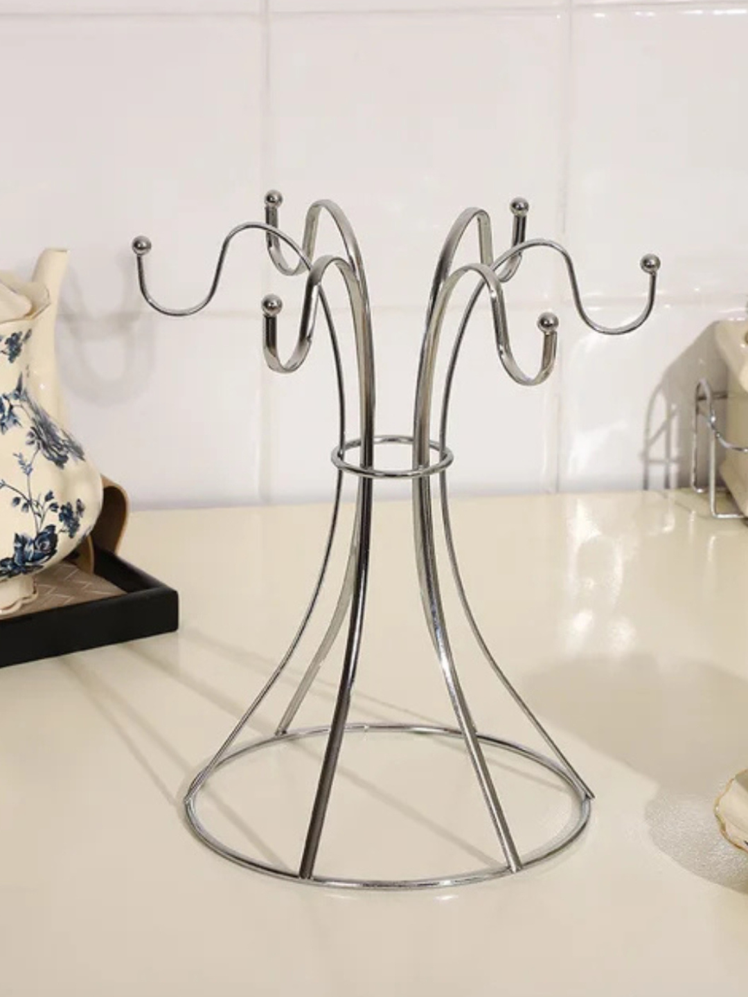 Сушилка для чашек и стаканов (Серебрянный) — фото 1