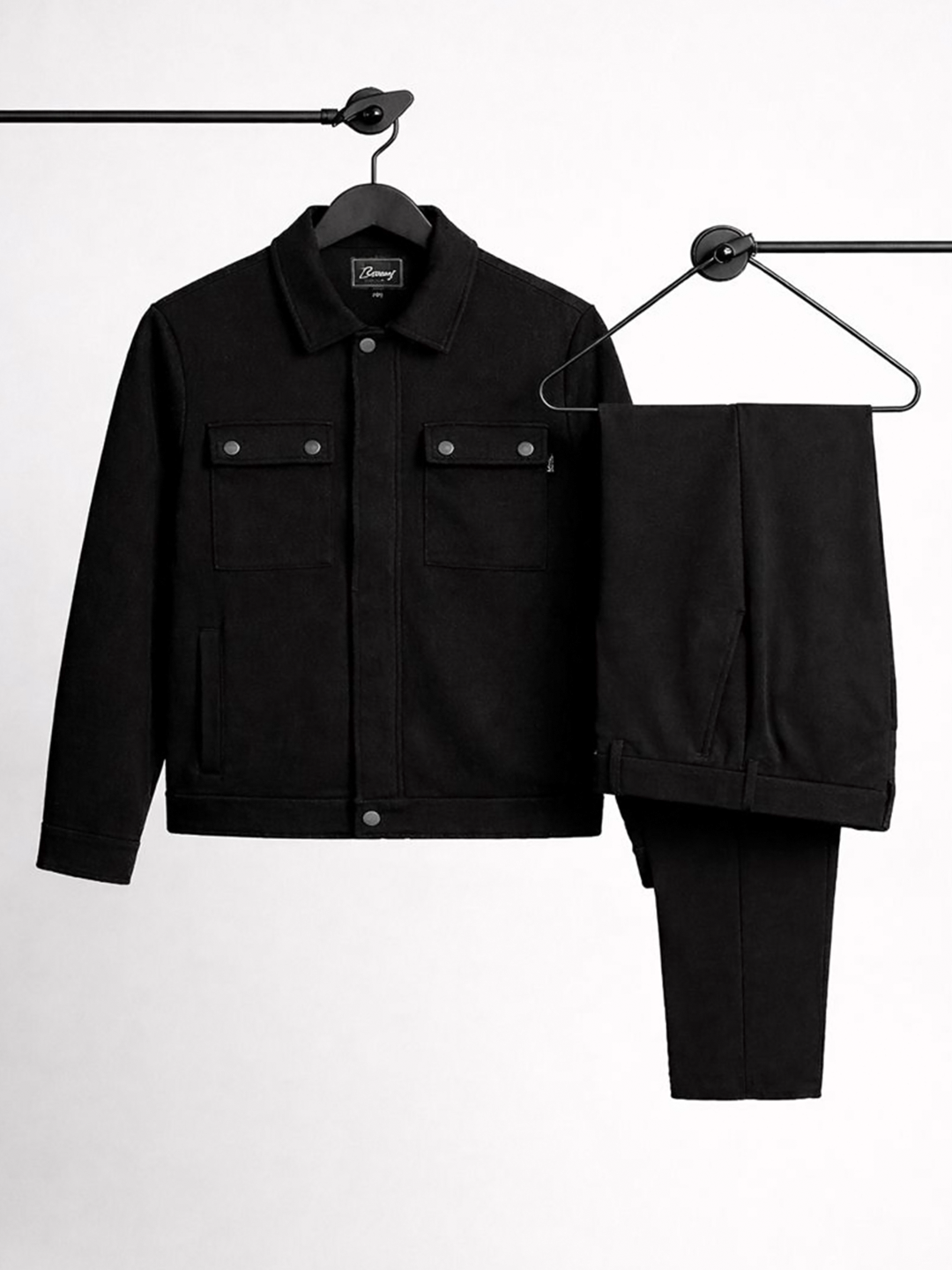 Комплект одежды , размер XXXL, черный