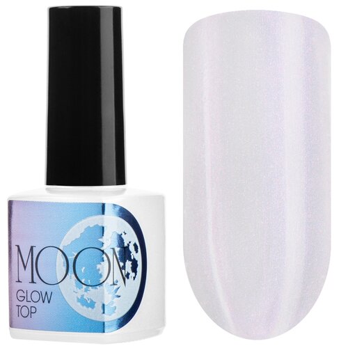 Irisk Professional Верхнее покрытие Moon Glow Top, 03 Violet, 8 мл, 5 г irisk professional верхнее покрытие moon glow top 02 blue 8 мл