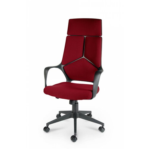 фото Компьютерное кресло norden chairs iq для руководителя, обивка: текстиль, цвет: темно-красный